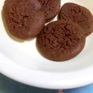 レンチンで楽チン！手作りチョコクッキー